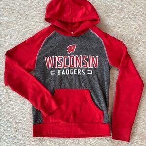 Wisconsin Badgers Men’s Sweatshirt Small Fanatics Hoodie